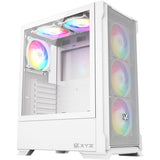 Xyz PC Gear Airone 300-X Mesh Midi Tower-hus (hvid | 1x USB-A | 1x USB-C | Hærdet glas)