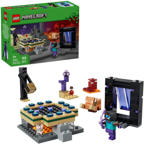 Lego minecraft 21584 rejse til nederland og endeportalen