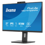 Iiyama prolite xb2797qsnph-b1 27 skærm (sort, hdmi, displayport, usb-c, lan, lyd, webcam)