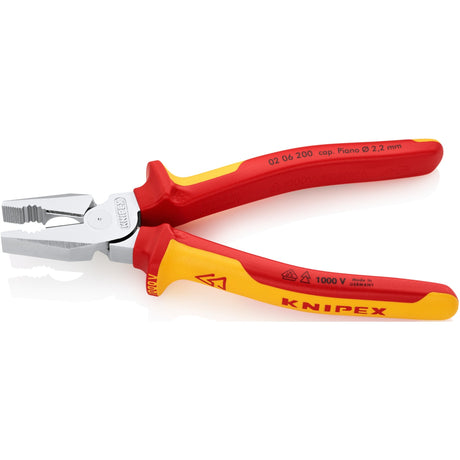 Knipex power-kombitænger 0206200 kombinationstænger (VDE-testet)