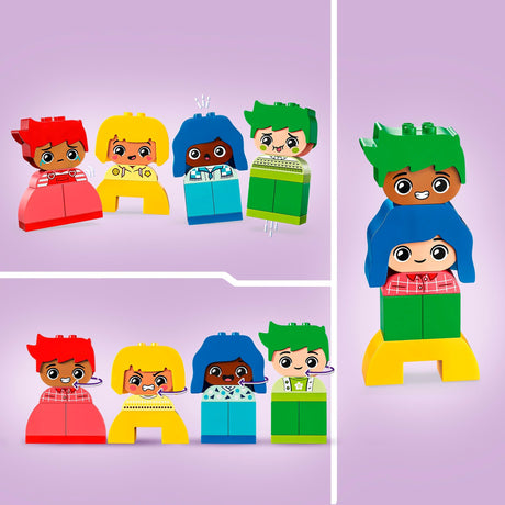 Lego Duplo - følelser og følelser byggelegetøj (10415)
