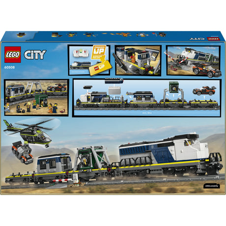 Lego ® byrøveri af polititog - legetøjstogsæt - 60508