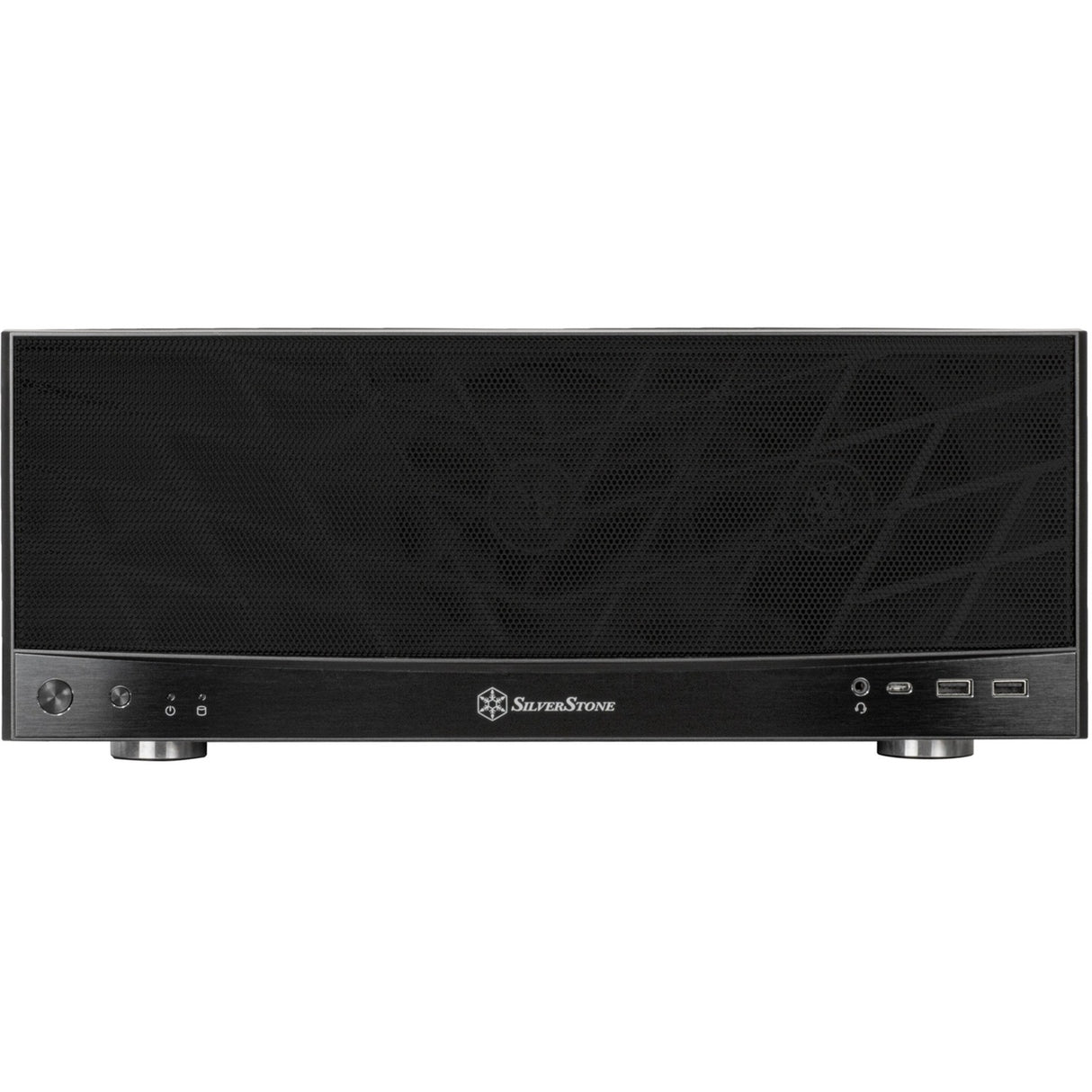 Silverstone SST-GD11B HTPC-hus (sort | 2x USB-A | 1x USB-C)