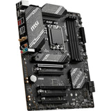 MSI B760 Gaming Plus Wi-Fi Socket 1700 bundkort (grå sort, RAID, 2,5 GB LAN, Wi-Fi 6e, BT, lyd, ATX)