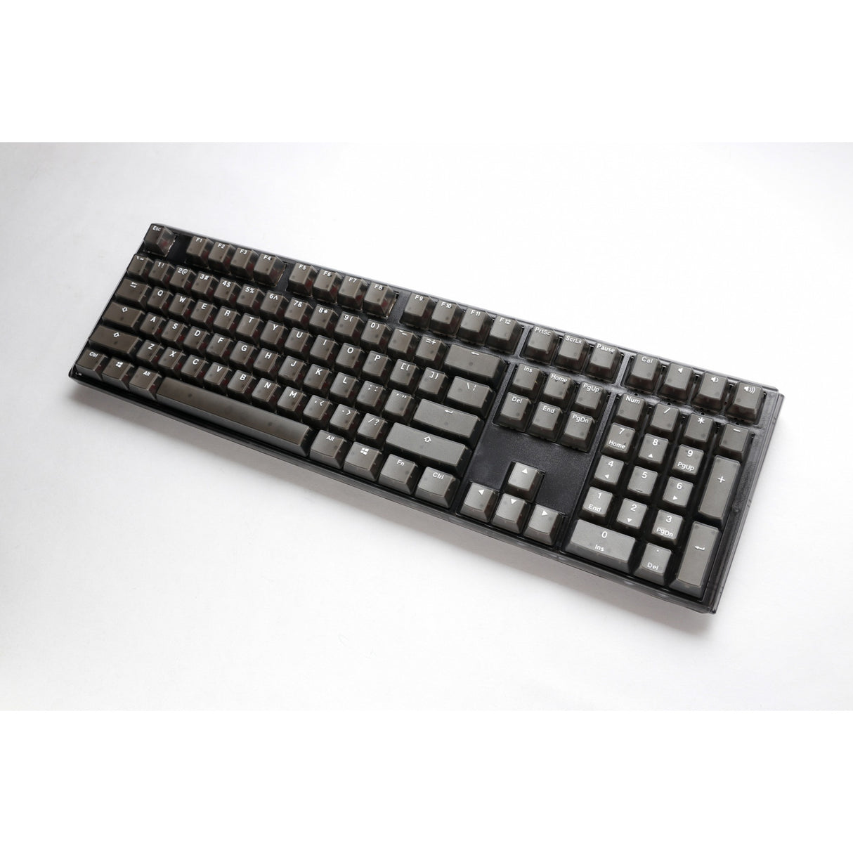 Ducky one 3 aura rgb mekanisk tastatur (sort, us-layout (qwerty), cherry mx brown, 100%, abs double shot, hot swap)