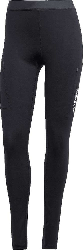 Adidas Terrex xperior børstede tights - løbetights til kvinder
