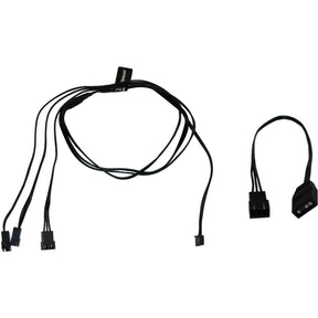 Alphacool digital RGB LED Y-kabel 3-vejs med JST hanstik (sort, 60 cm)