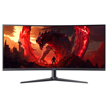 Acer nitro xz340cur x2 34 buet ultrabred gaming-skærm (sort, 2x skærmport, 2x HDMI, 200 Hz)