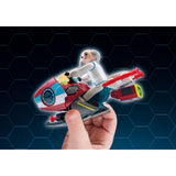 Playmobil super 4 - skyjet med dr. x robot byggelegetøj (9003)