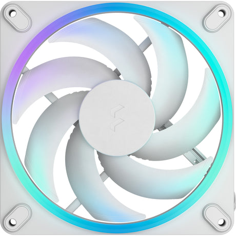 Fractal design momentum 14 rgb kabinet blæser (hvid, 140 x 140 x 25 mm, pwm)