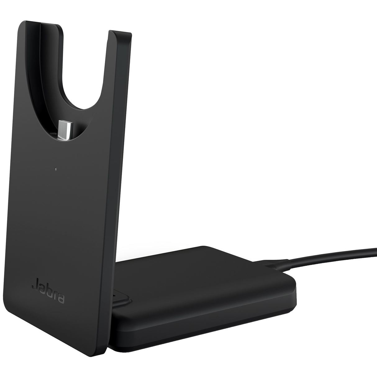 Jabra evolve2 55, inkl. ladestander on-ear headset (sort, stereo, uc, usb-c, link380c)
