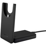 Jabra evolve2 55, inkl. ladestander on-ear headset (sort, stereo, uc, usb-c, link380c)