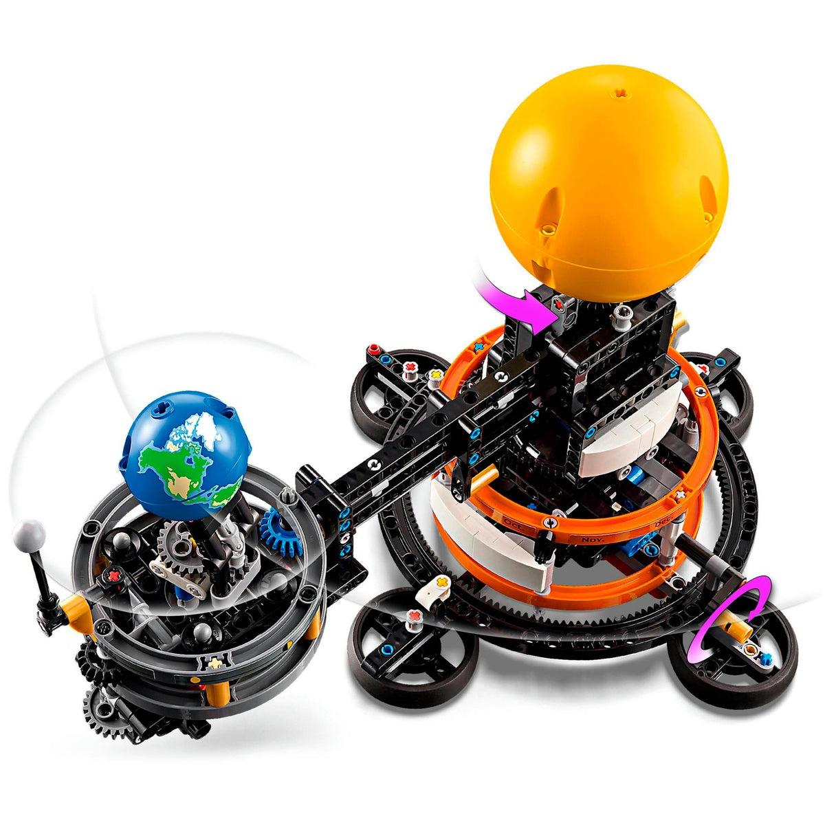 Lego technic - jorden og månen i bevægelse byggelegetøj