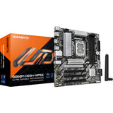 Gigabyte B860M DS3H WiFi 6E Socket 1851 bundkort (RAID, 2,5 GB LAN, WiFi 6E, BT, lyd, µATX)