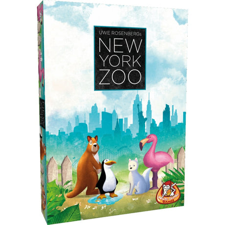 White goblin games new york zoo brætspil (hollandsk, 1 - 5 spillere, 30 minutter, fra 10 år)