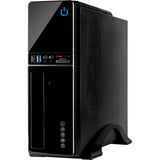 Inter-tech it-607 mini tårnhus (sort | 2x USB-A)