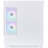 Thermaltake view 170 tg argb mini tårnhus (hvid | 2x usb-a | rgb | hærdet glas)