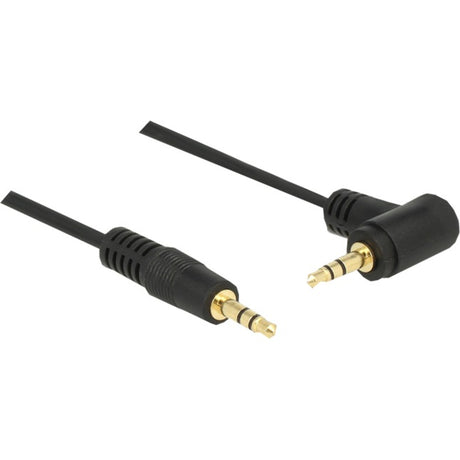 Delock 3,5 mm hankablet > 3,5 mm hankabel (sort, 1 meter)