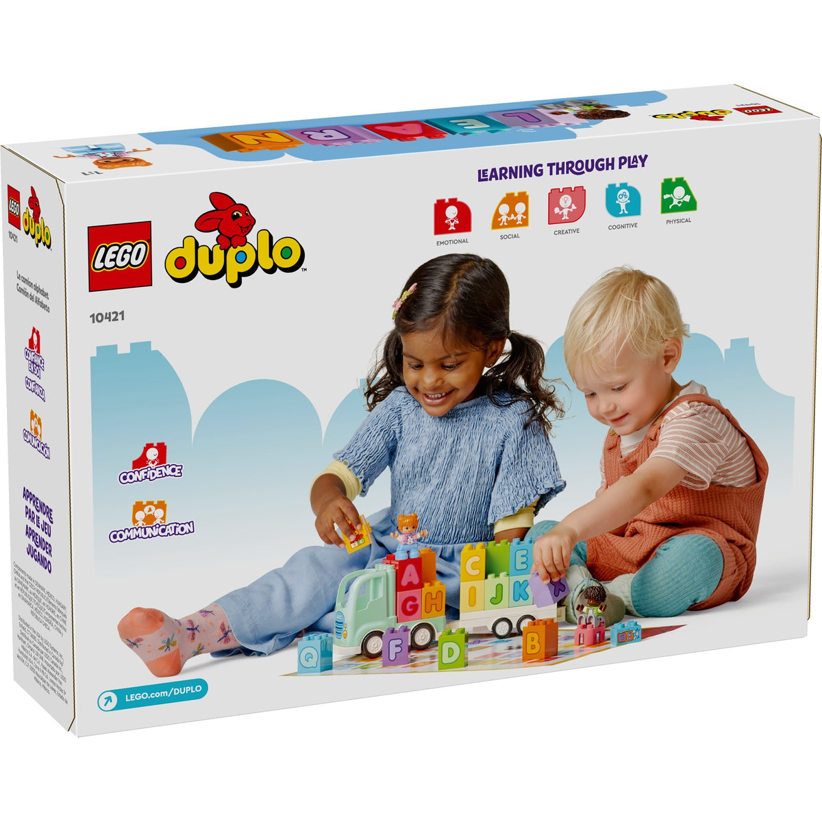 Lego duplo 10421 alfabet lastbil