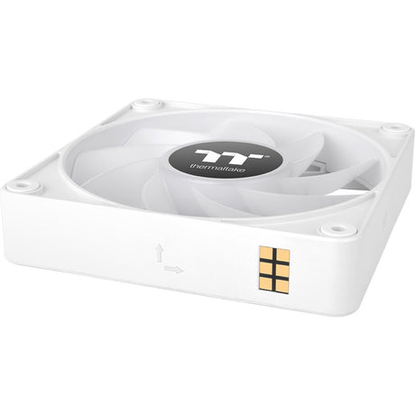 Thermaltake ct120 ex reverse argb sync pc køleventilator sne (3-fan pakke) kuffertventilatorer (hvide, 3 styk, 120 x 120 x 25 mm, pwm)