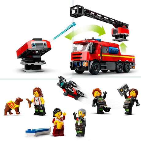 Lego city brandstation og brandbil - 60414