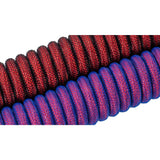 Keychron premium coiled aviator kabel, vinklet kabel (lilla, 1,08 meter)