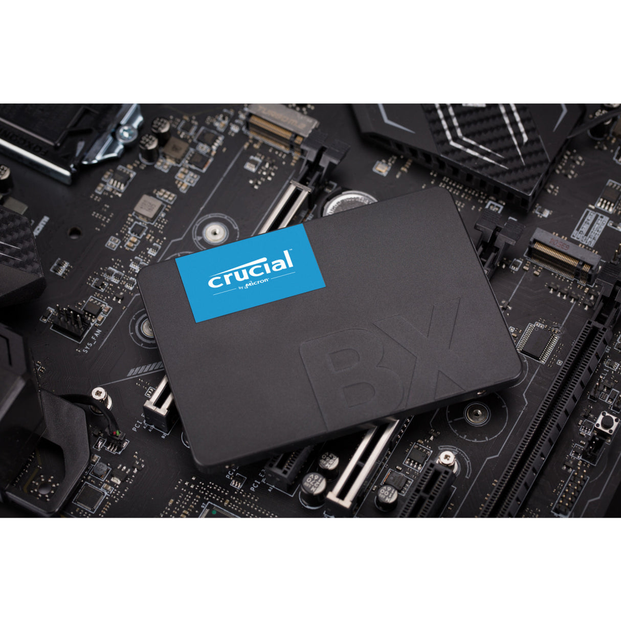 Crucial bx500 2 TB SSD (sort, ct2000bx500ssd1, sata 600)