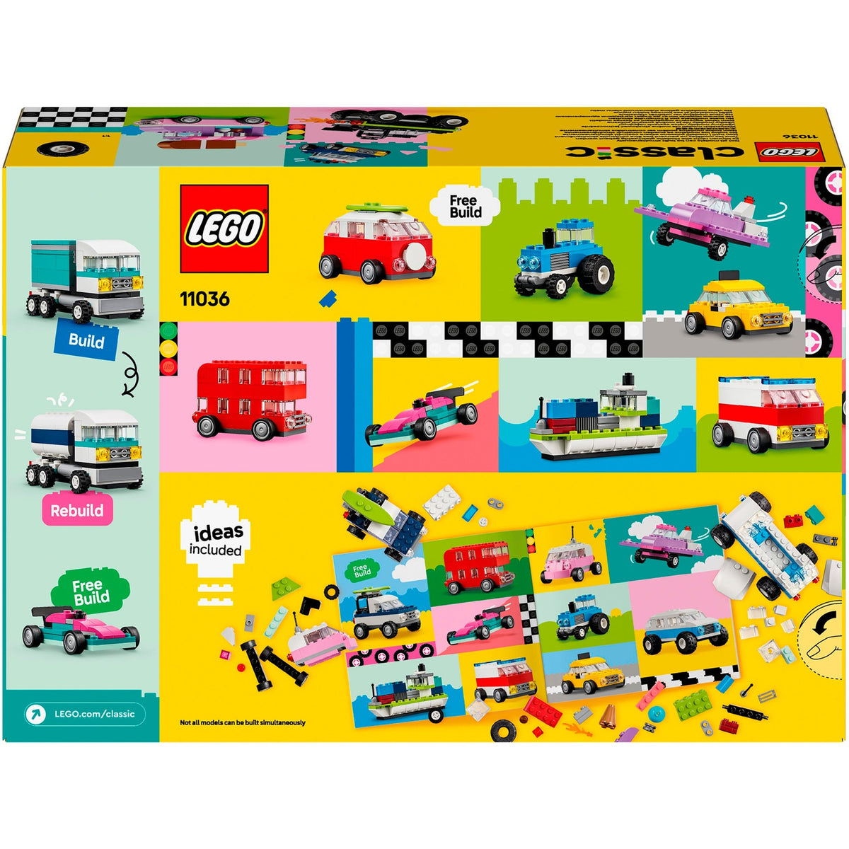 Lego klassiske kreative køretøjer - 11036