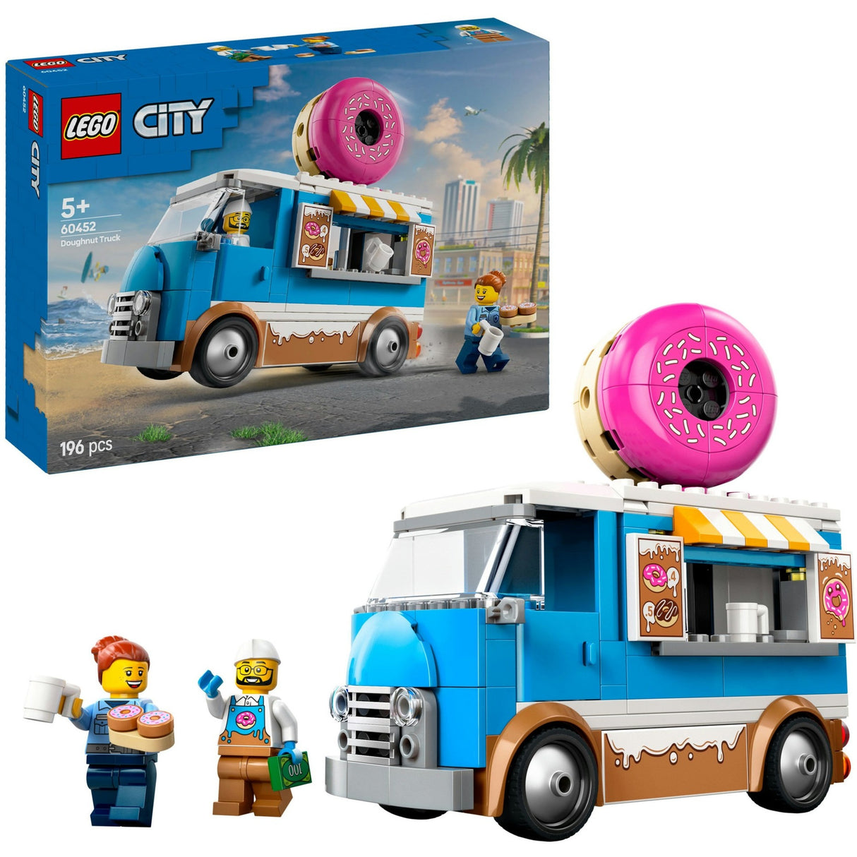 Lego city donut truck - 60452