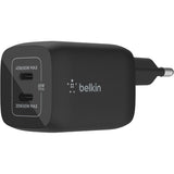 Belkin Boostcharge Pro 2-Poort USB-C GaN Wall Loader med P