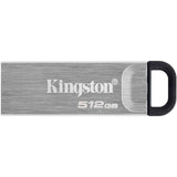 Kingston data traveler kyson 512 GB USB stick (sølv, dtkn 512 GB)