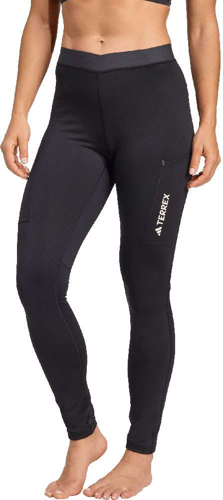 Adidas Terrex xperior børstede tights - løbetights til kvinder