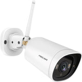 Foscam G4C, 2K Starlight WiFi udendørs sikkerhedskamera (hvid)