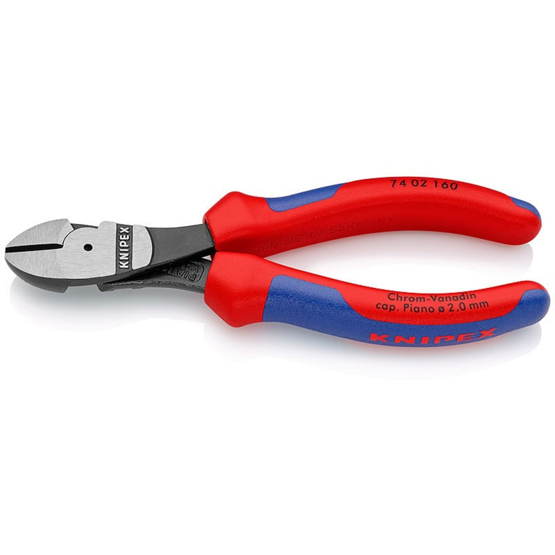 Knipex 74 12 160 kraftsidetænger med fjeder 160mm