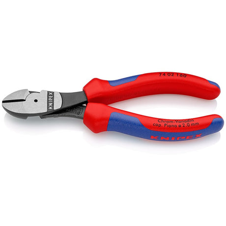 Knipex 74 12 160 kraftsidetænger med fjeder 160mm