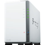 Synology disk station ds223j nas (hvid, 2x USB 3.2 gen 1)