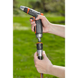 Gardena premium vandstop 13 mm (1 2 ) – 15 mm (5 8 ) slangetilslutning (grå sølv, 18253-20)