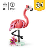 Lego ® creator 3i1 vilde dyr: pink flamingo sæt - 31170