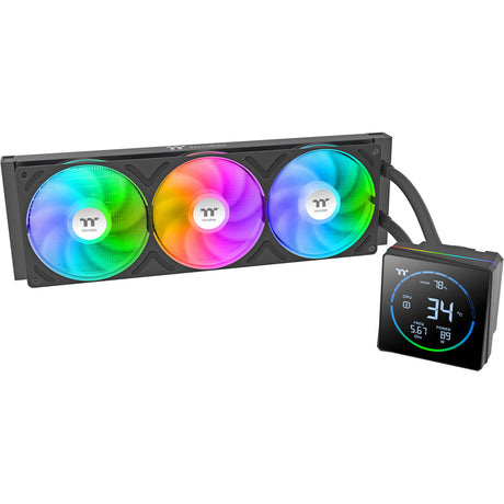 Thermaltake TH360-S V3 ARGB Sync AIO Liquid Cooler Vandkøling (sort)