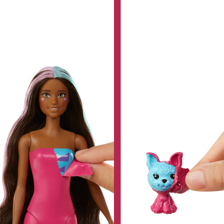 Barbie farve afsløre - fantasy mode enhjørning dukke