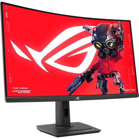 Asus ROG Strix XG32WCMS 32 buet gamingskærm (sort, HDMI, DisplayPort, USB-C, 280 Hz)