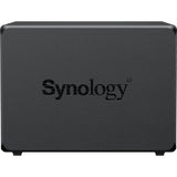 Synology diskstation ds1525+ nas (sort, 2x LAN, USB)