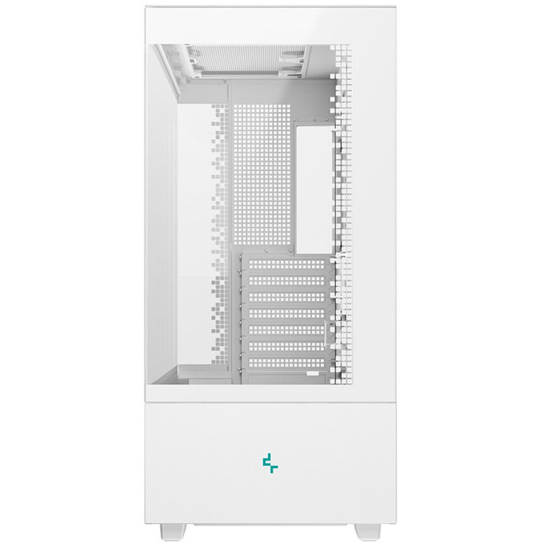 Deepcool ch690 digital midi tårnhus (hvid | 2x USB-A | 1x USB-C | hærdet glas)