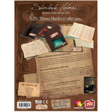 Asmodee sherlock holmes rådgivende detektiv: Themsen myrder andre sager brætspil (engelsk, 1 - 8 spillere, 60 - 90 minutter, fra 12 år)
