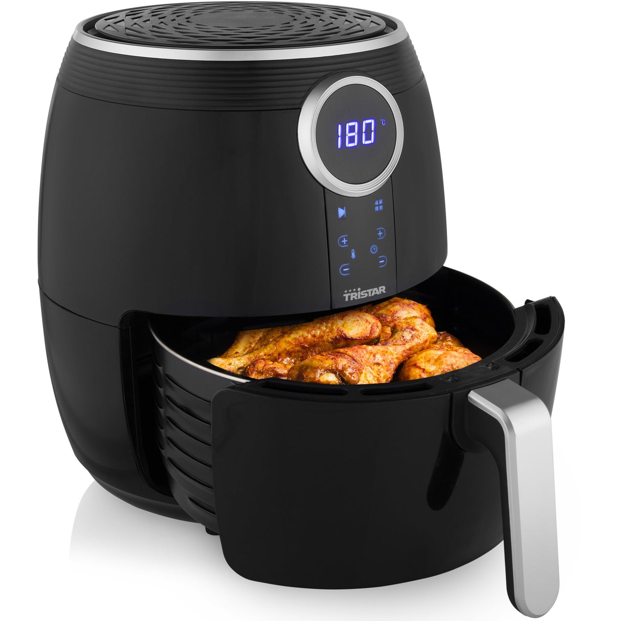 Tristar fr-6956 digital sprød frituregryde varmluftfriture (sort, 4,5 liter)