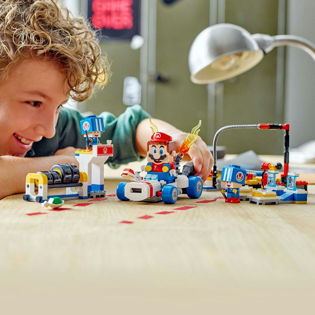 Lego super mario 72035 mario kart tudser garage