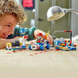Lego super mario 72035 mario kart tudser garage