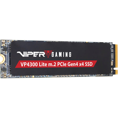 Patriot VP4300 Lite 1 TB SSD (sort, PCIe 4.0 x4, NVME 2.0, M.2 2280)