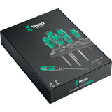 Wera 367 7 Torx HF skruetrækkersæt Kraftform Plus + stativ (sort grøn, 7-delt)