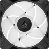 Arctic p14 pro a-rgb kabinet blæser (sort, 140 x 140 x 27 mm, pwm)